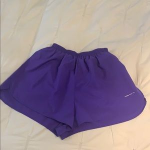 Purple BOA 1.5 Split Trainer Shorts Size M